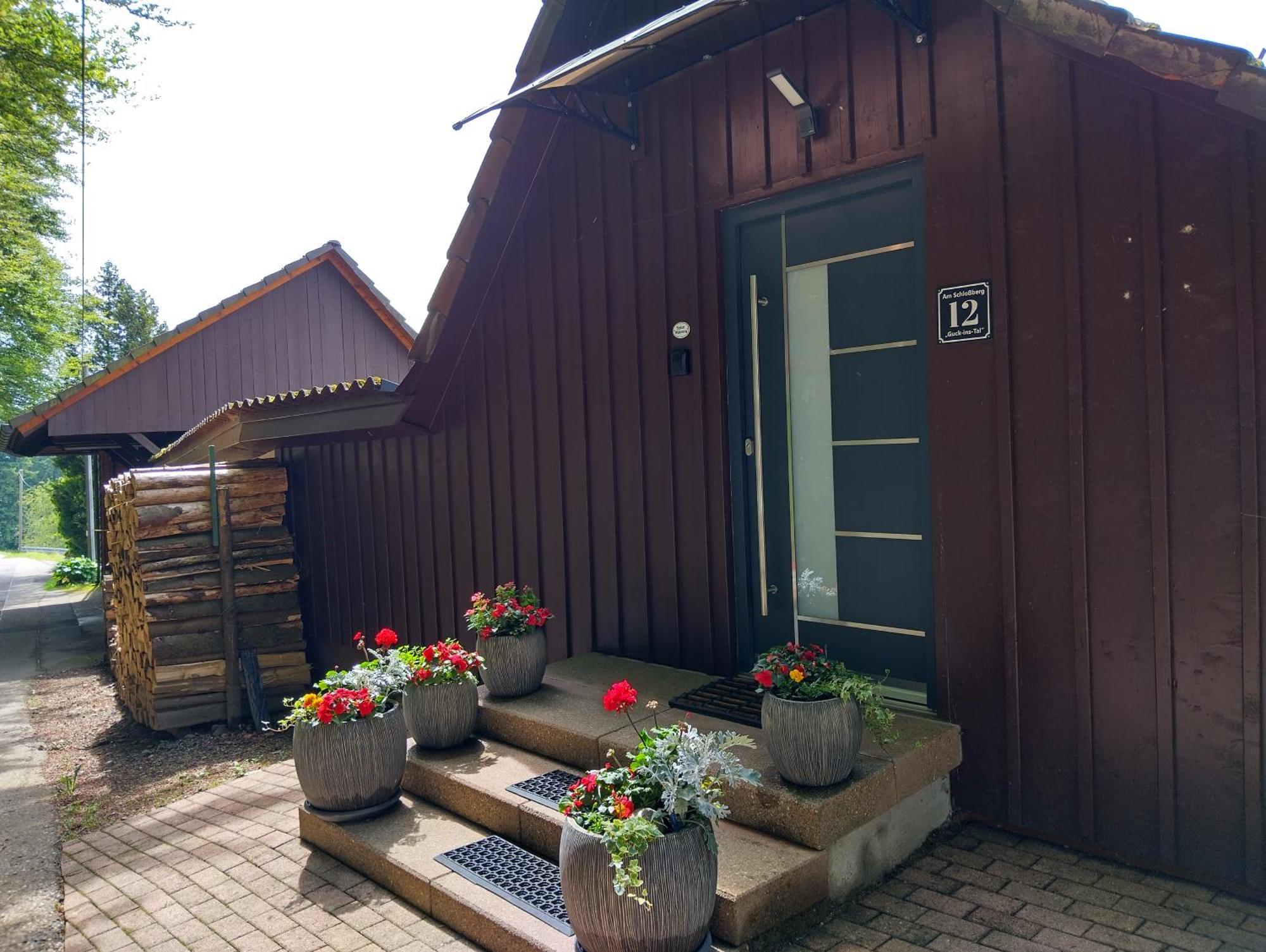 Haus "Guck - Ins - Tal" Apartment Засбахвалден Екстериор снимка