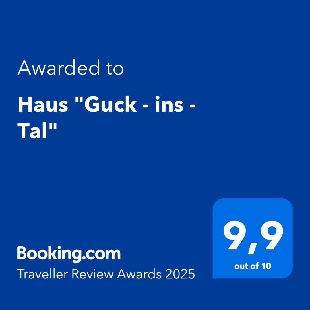 Haus "Guck - Ins - Tal" Apartment Засбахвалден Екстериор снимка